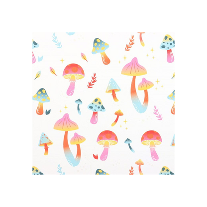 Eleanoras FUNKY FUNGI MUSHROOM PRINT GIFT BAG Gift Bags