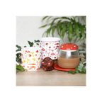 Eleanoras Glass Mushroom Mug And Saucer Mugs
