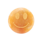 Eleanoras Be Brave Yellow Jade Happy Face Crystal Crystals