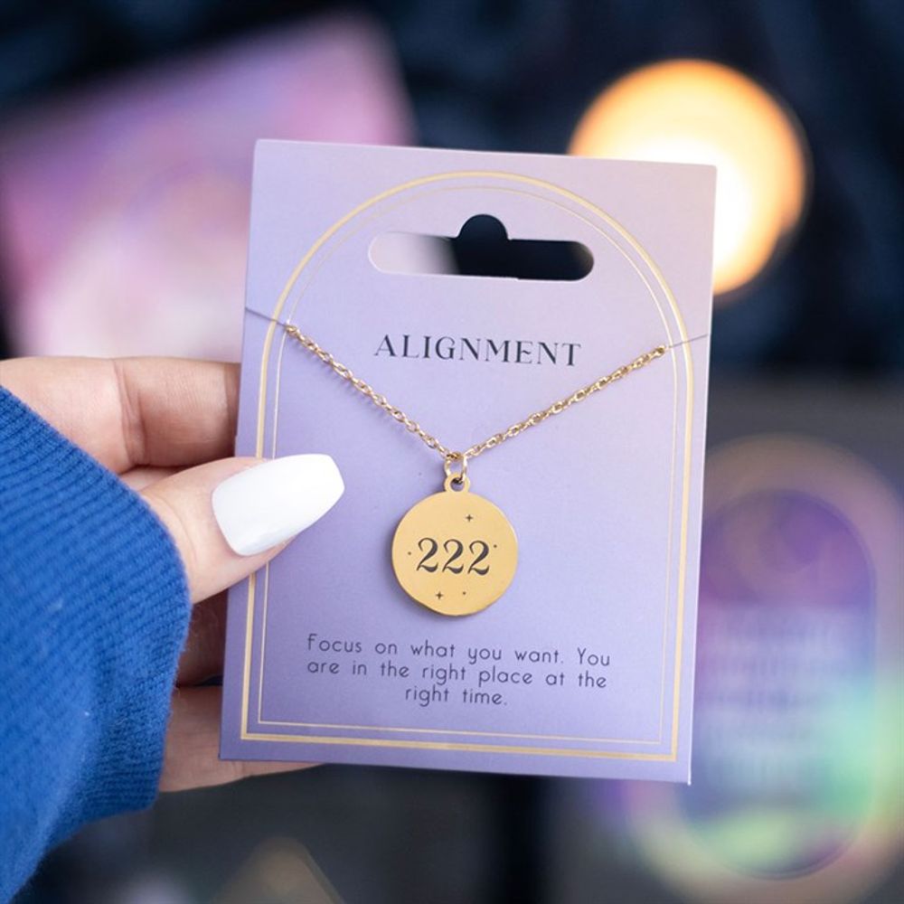 Eleanoras 222 ANGEL NUMBER ALIGNMENT NECKLACE Jewellery