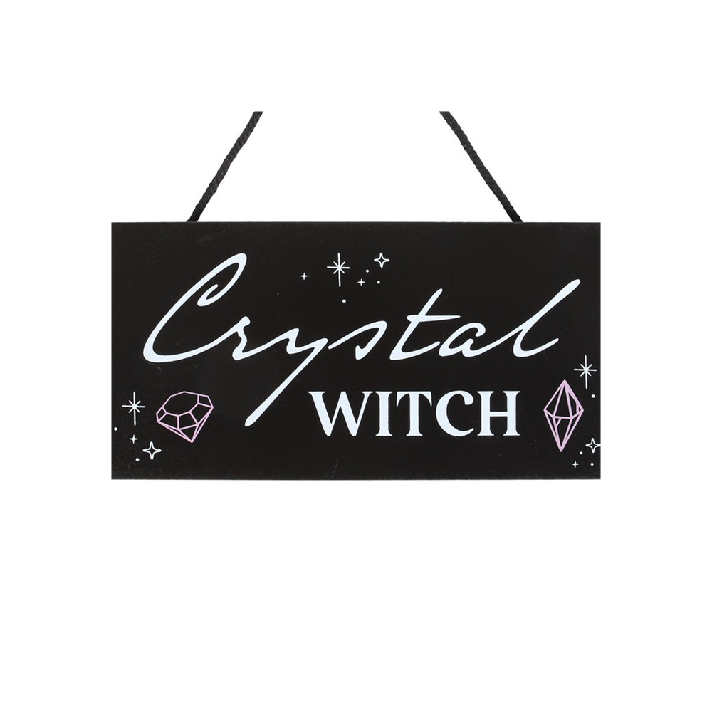 Eleanoras CRYSTAL WITCH HANGING SIGN Signs & Plaques