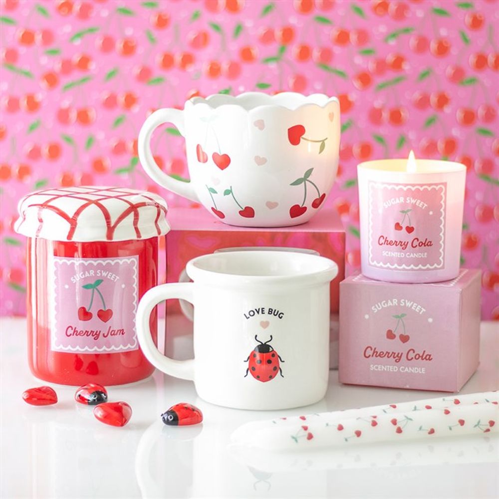 Eleanoras LOVE BUG MUG WITH 3D LADYBIRD Mugs