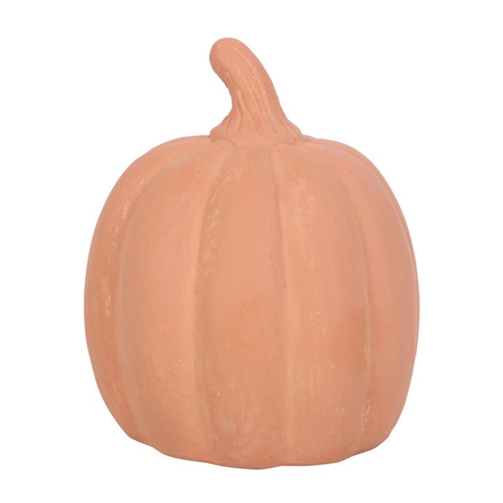 Eleanoras Terracotta Pumpkin Ornament 12.5 CM 