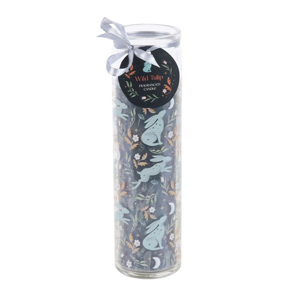 Eleanoras MIDNIGHT HARE WILD TULIP TUBE CANDLE Candles