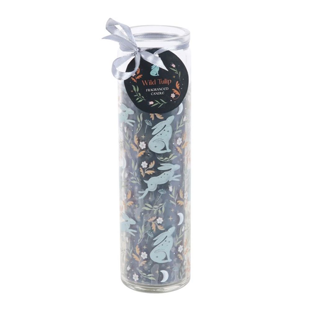 Eleanoras Midnight Hare Wild Tulip Tube Candle Candles