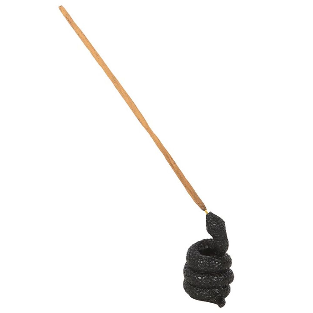 Eleanoras BLACK SNAKE INCENSE STICK HOLDER Incense Holders