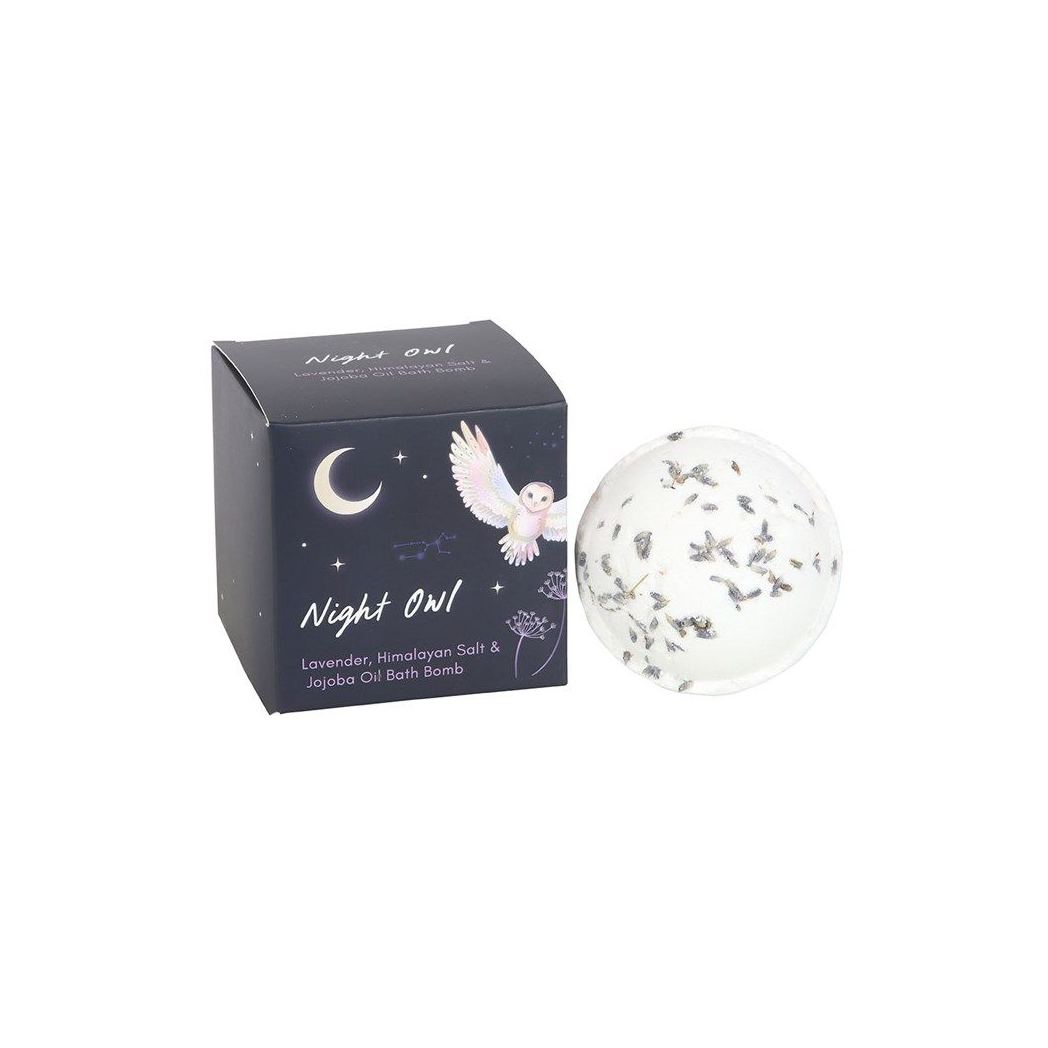 Eleanoras NIGHT OWL LAVENDER, HIMALAYAN SALT & JOJOBA BATH BOMB Bath Bombs