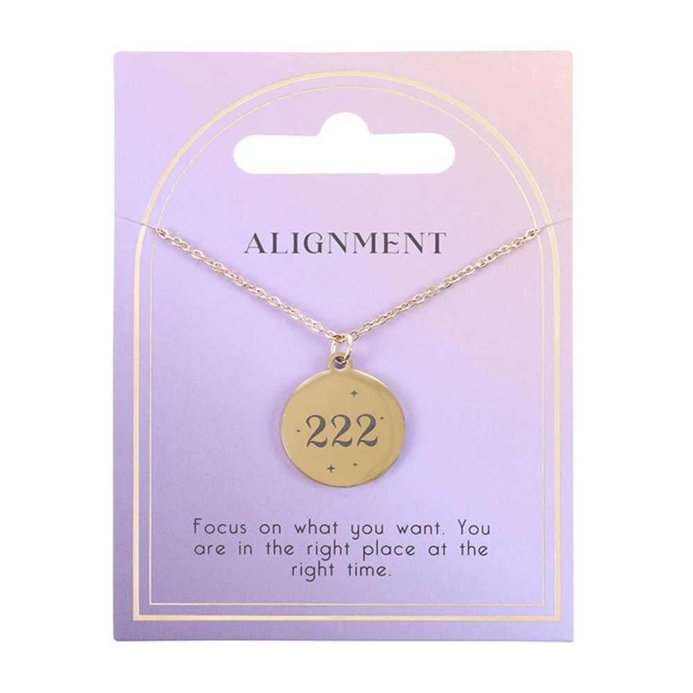 Eleanoras 222 ANGEL NUMBER ALIGNMENT NECKLACE Jewellery