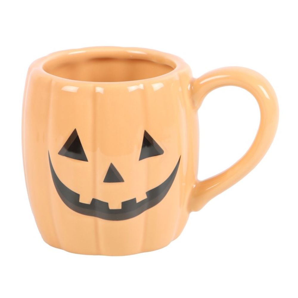 Eleanoras Jack O Lantern Pumpkin Shaped Mug Mugs