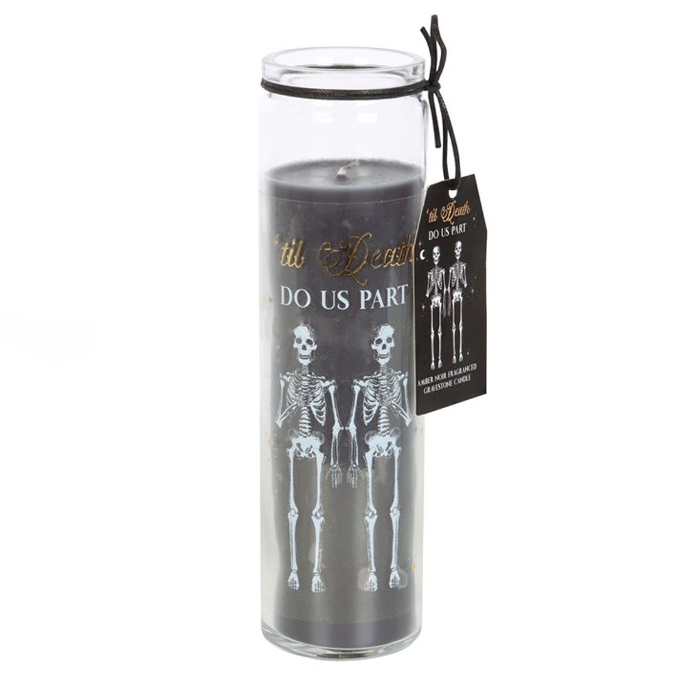 Eleanoras TILL DEATH DO US PART AMBER NOIR TUBE CANDLE Candles