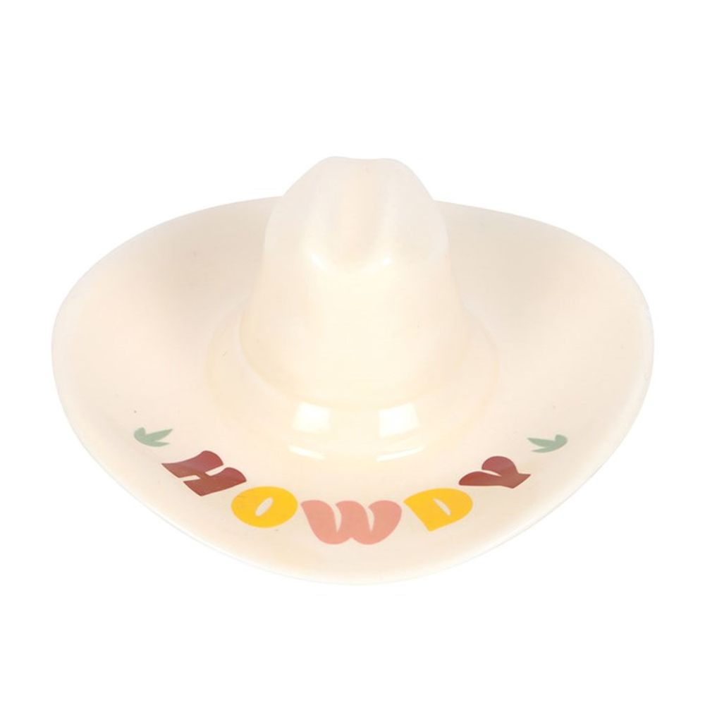 Eleanoras Howdy Cowboy Hat Trinket Dish Jewellery Storage