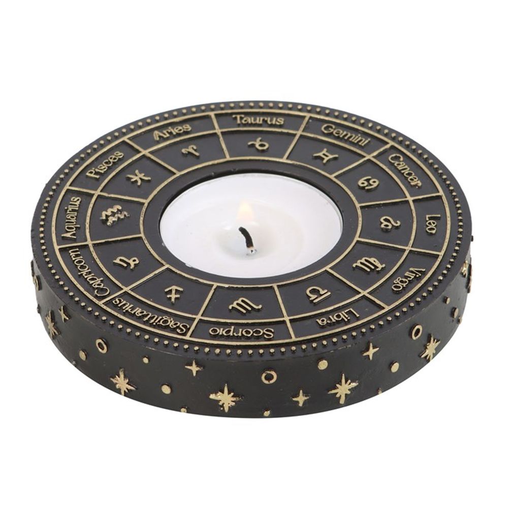 Eleanoras Astrology Wheel Tealight Candle Holder Candle Holders