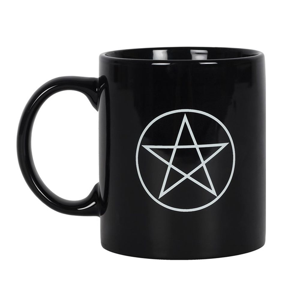 Eleanoras Pentagram Black Mug Mugs
