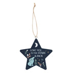 Eleanoras Love You To The Stars Hare Hanging Decoration Signs & Plaques