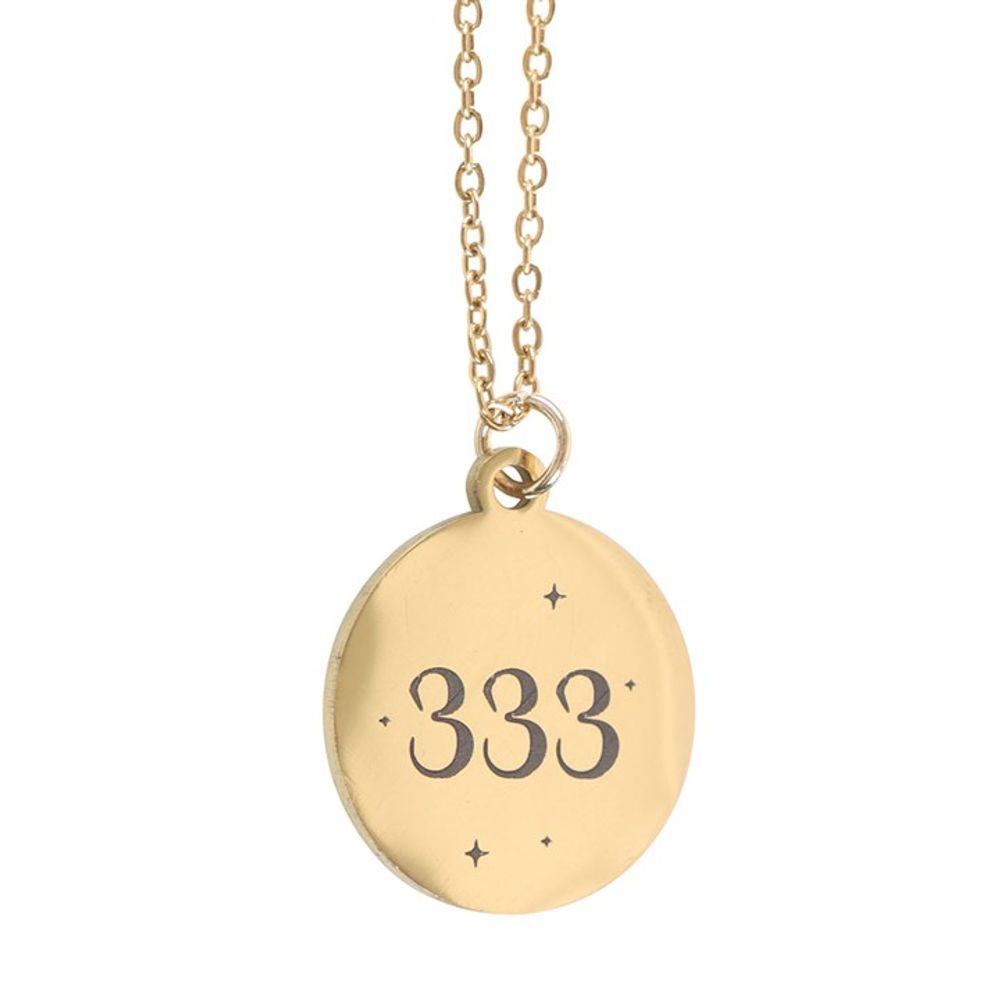 Eleanoras 333 ANGEL NUMBER SUPPORT NECKLACE 