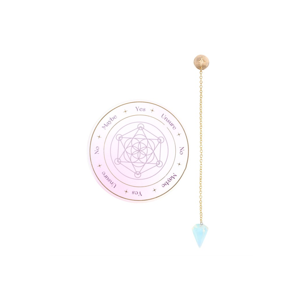 Eleanoras OPALITE PENDULUM DIVINATION KIT Decision Makers