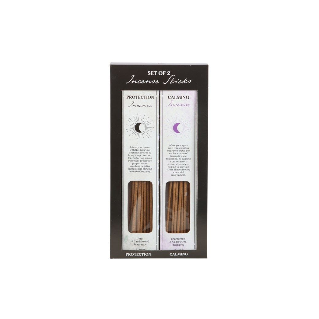 Eleanoras Set Of 2 Calming & Protection Incense Stick Set Incense Sticks
