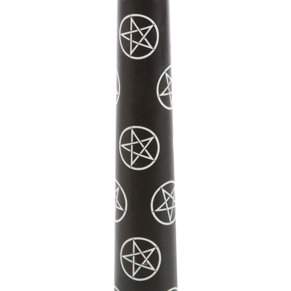Eleanoras SET OF 3 BLACK MAGIC PENTAGRAM TAPER CANDLES Candles