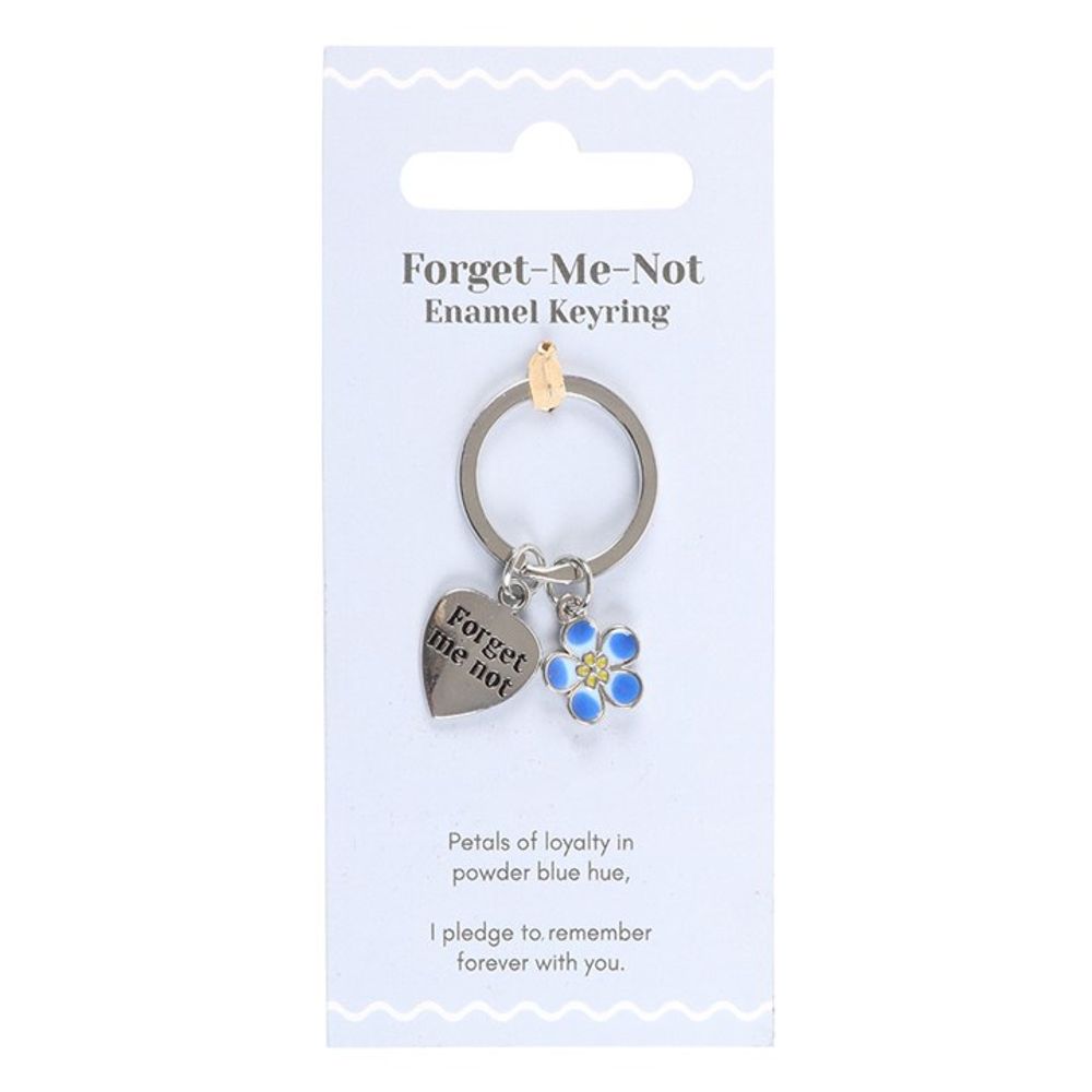 Eleanoras FORGET ME NOT FLOWER KEYRING Keyrings