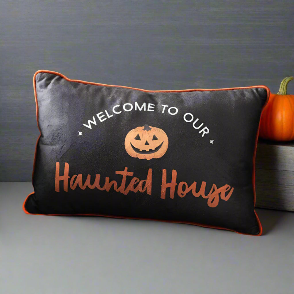 Eleanoras Haunted House Rectangular Cushion Cushions & Covers