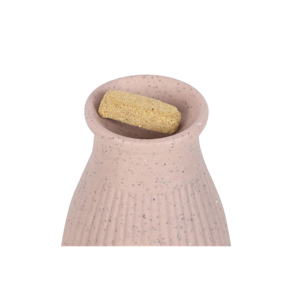 Eleanoras Griege Ribbed Palo Santo Brick Burner 