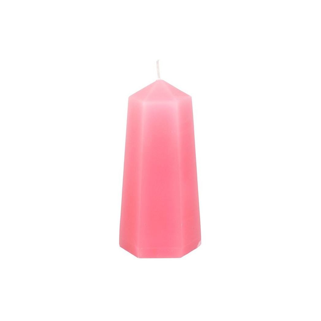 Eleanoras LOVE CRYSTAL CANDLE WITH ROUGH ROSE QUARTZ Candles