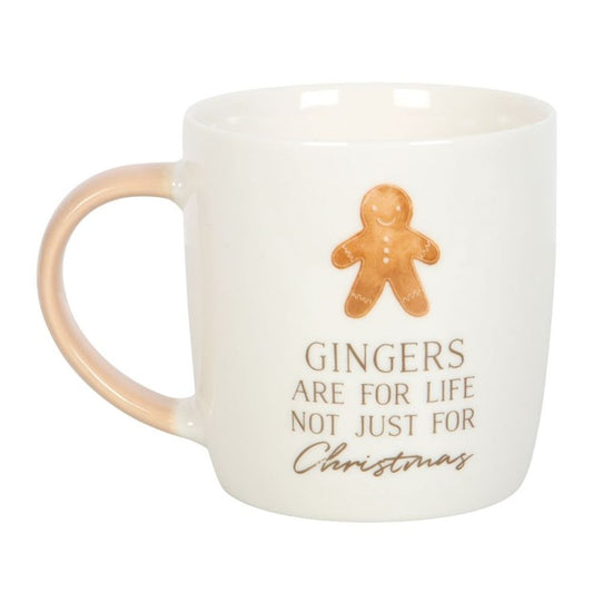 Eleanoras GINGERS ARE FOR LIFE CHRISTMAS MUG Mugs