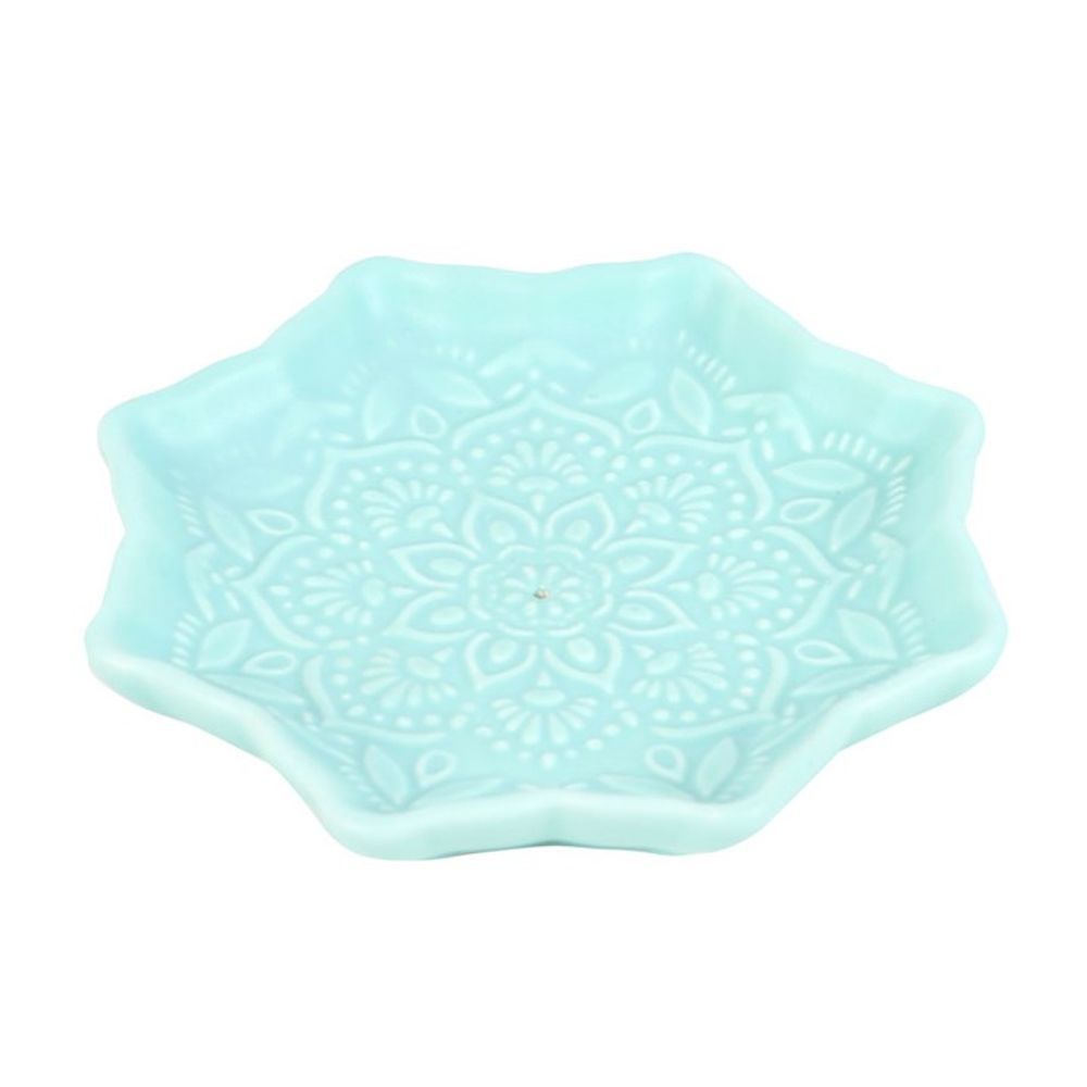Eleanoras Blue Mandala Incense Stick Holder Incense Holders