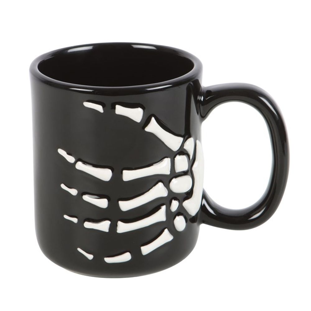 Eleanoras Skeleton Hand Mug Mugs