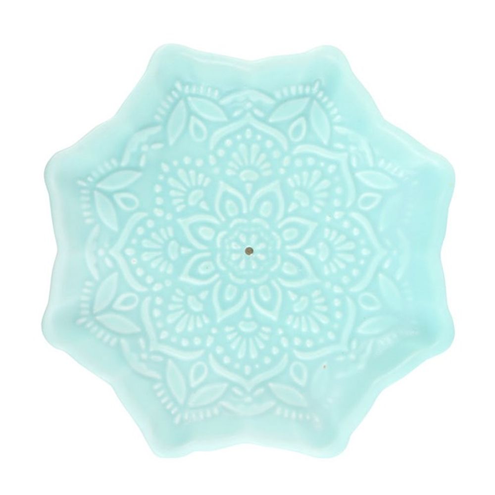 Eleanoras Blue Mandala Incense Stick Holder Incense Holders