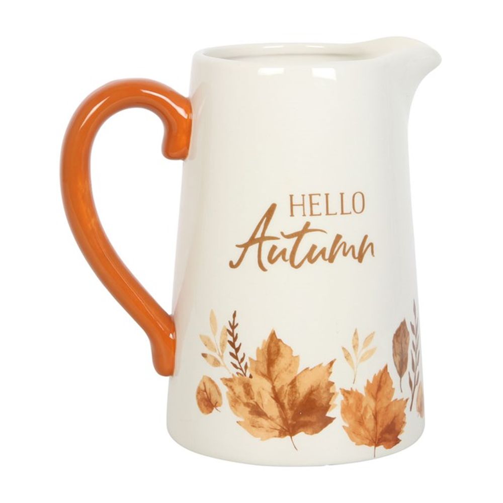 HELLO AUTUMN CERAMIC FLOWER JUG