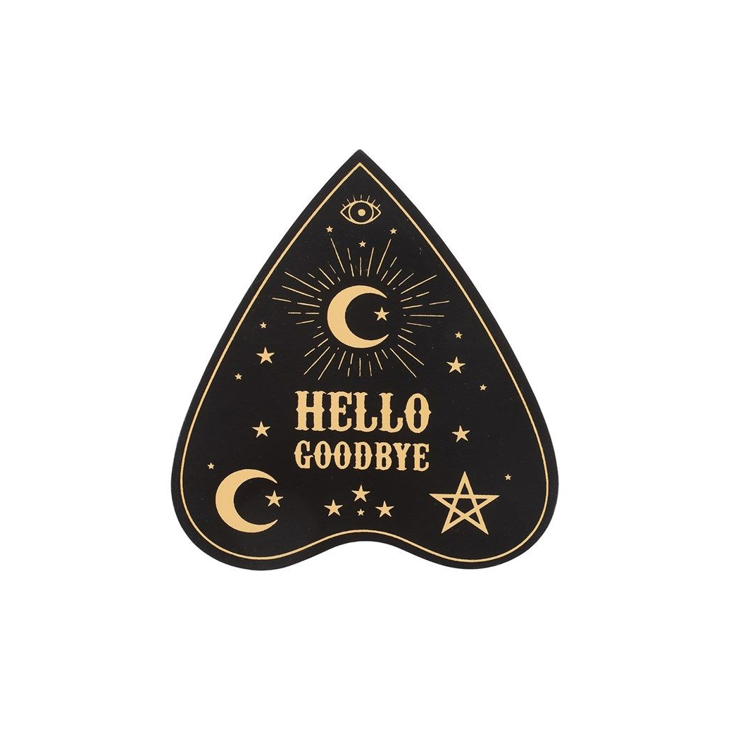Eleanoras BLACK TALKING BOARD PLANCHETTE COASTER SET Coasters