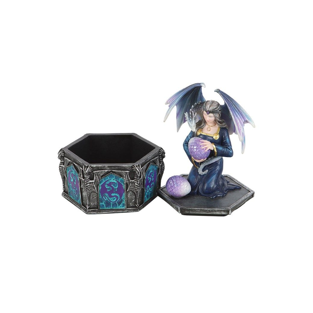 Eleanoras DRAGON FRIENDSHIP SPRING BOX by Anne Stokes 