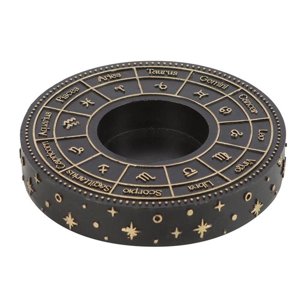 Eleanoras ASTROLOGY WHEEL TEALIGHT CANDLE HOLDER Candle Holders