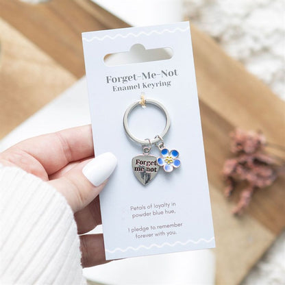 Eleanoras FORGET ME NOT FLOWER KEYRING Keyrings