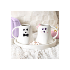 Eleanoras Mr & Mrs Boo Ghost Shaped Mug Set Mugs