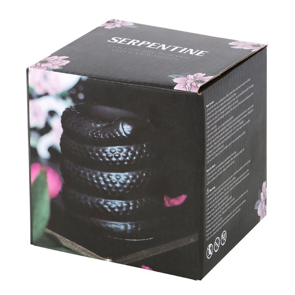 Eleanoras Black Snake Oil Burner & Wax Warmer Oil Burners
