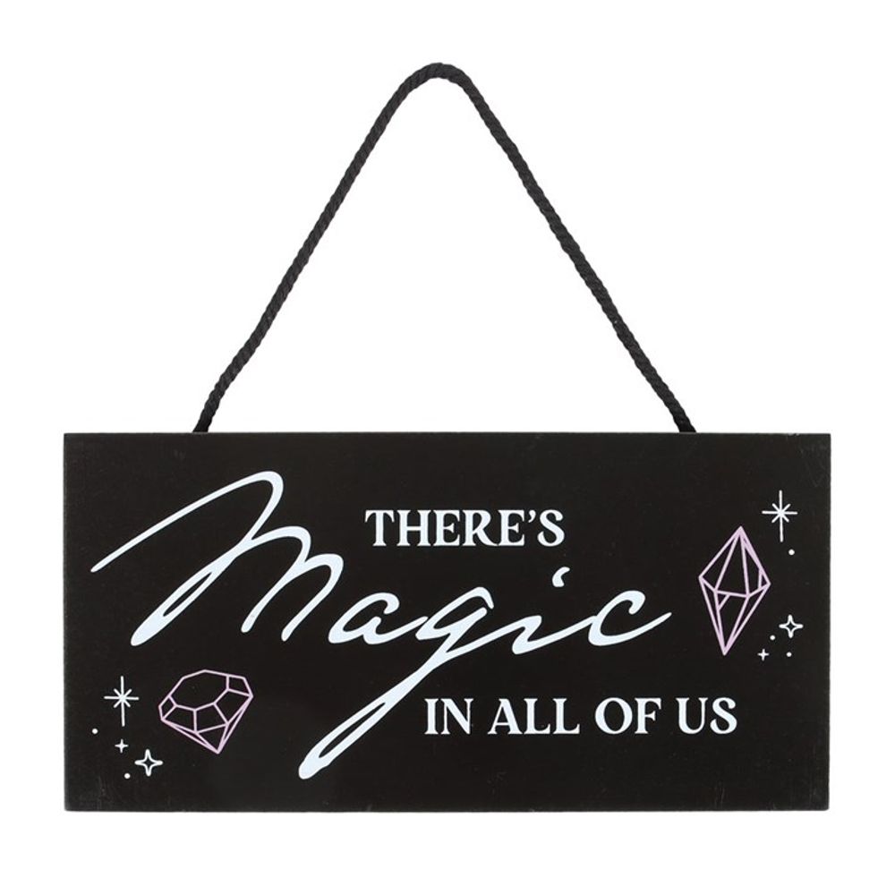 Eleanoras THERE'S MAGIC IN ALL OF US WITCHY SIGN Signs & Plaques