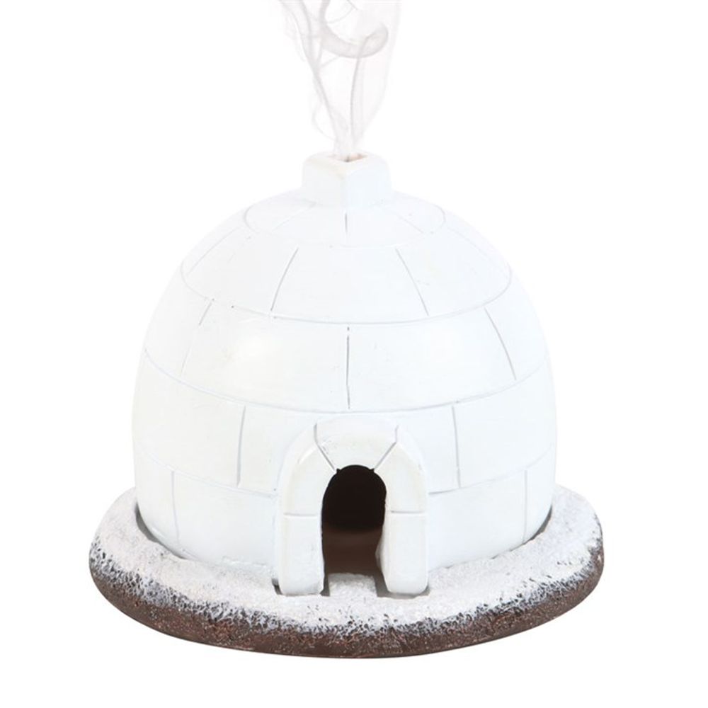 Eleanoras Winter Igloo Incense Cone Burner Incense Holders