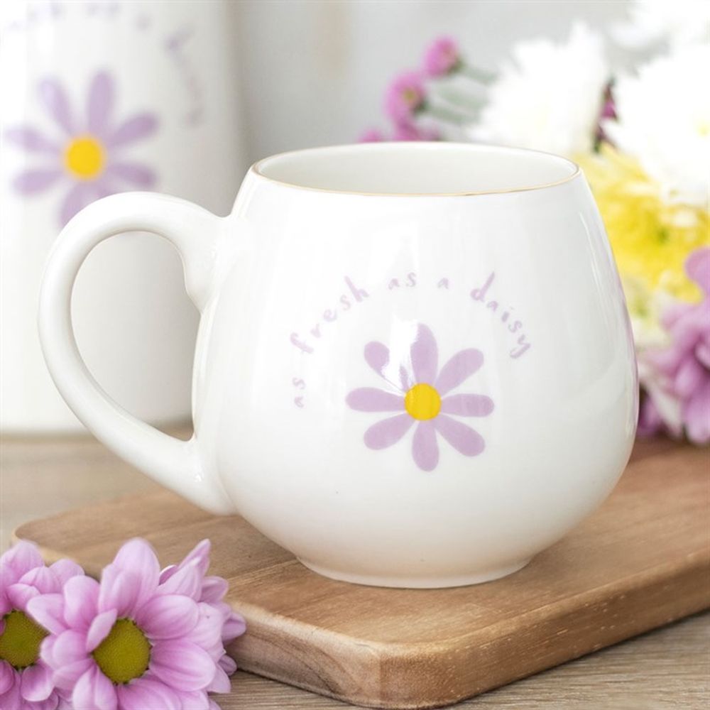 Eleanoras FRESH AS A DAISY ROUNDED MUG Mugs