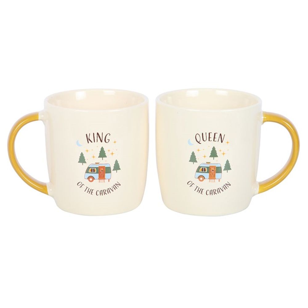 Eleanoras Camping King and Queen Couples Mug Set 