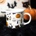 Eleanoras SPOOKY CAT & PUMPKIN PRINT MUG Mugs