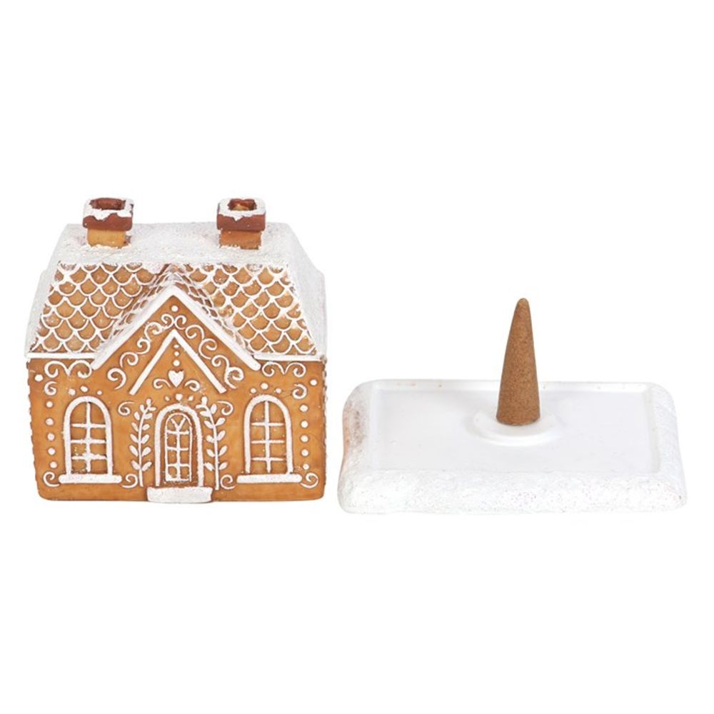 Eleanoras Gingerbread House Incense Cone Burner Incense Holders