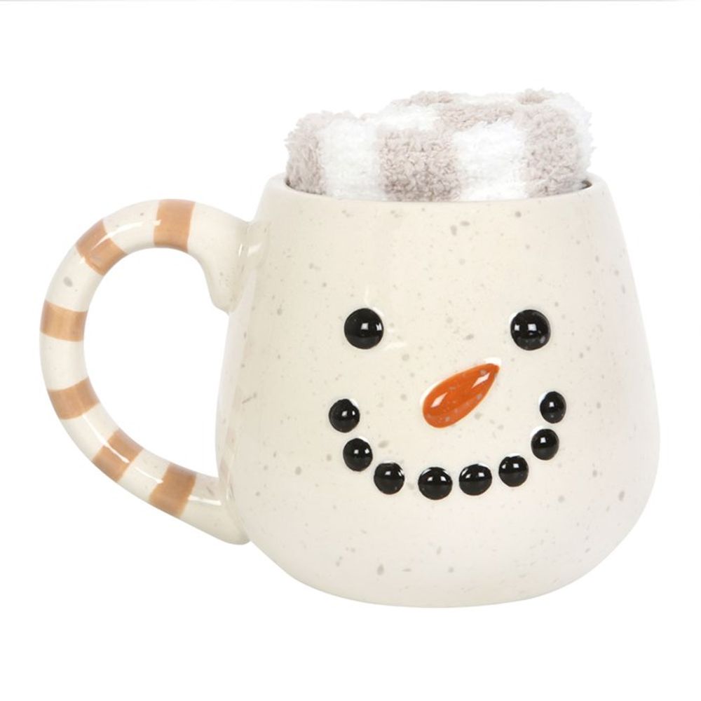 Eleanoras SNOWMAN MUG & SOCKS SET Mugs