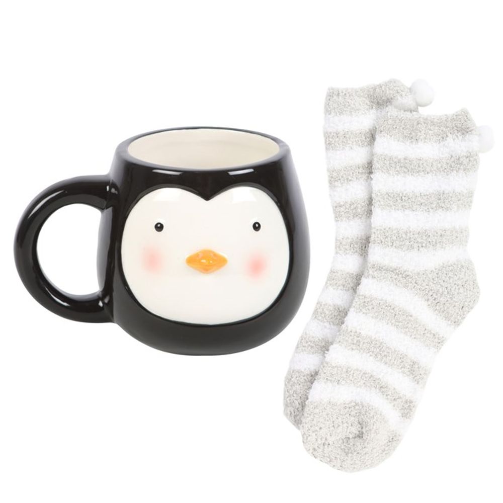 Eleanoras PENGUIN MUG & SOCKS SET Mugs