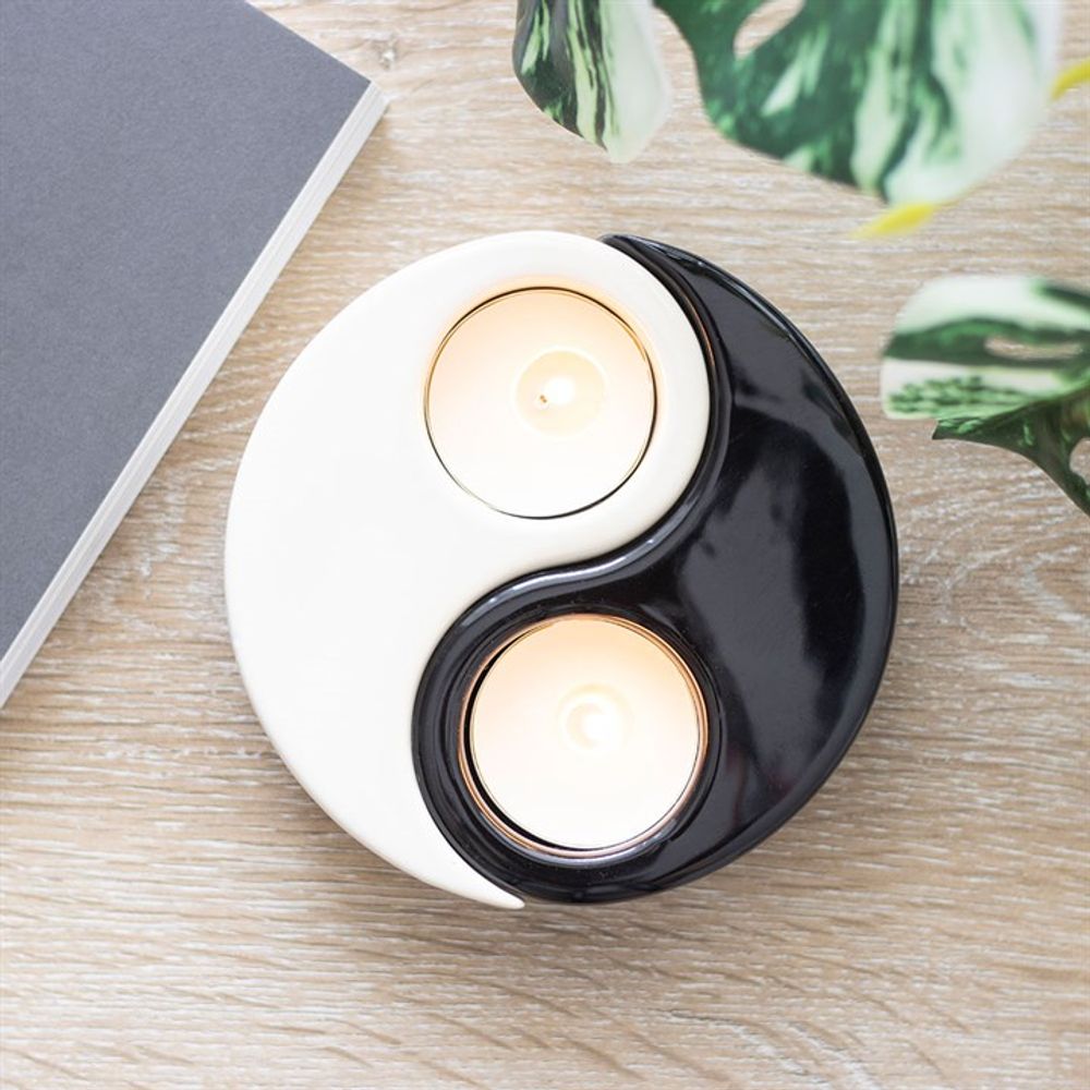 Eleanoras Yin Yang Tealight Candle Holder 