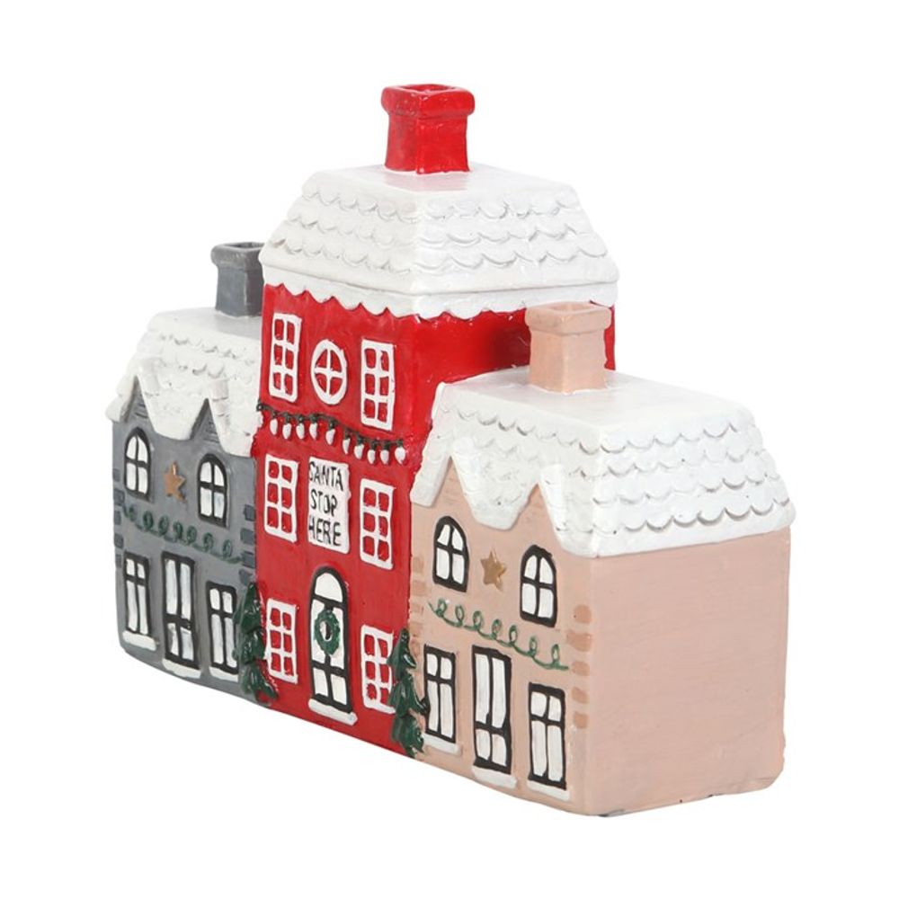 Eleanoras Christmas Village Incense Cone Burner Incense Holders