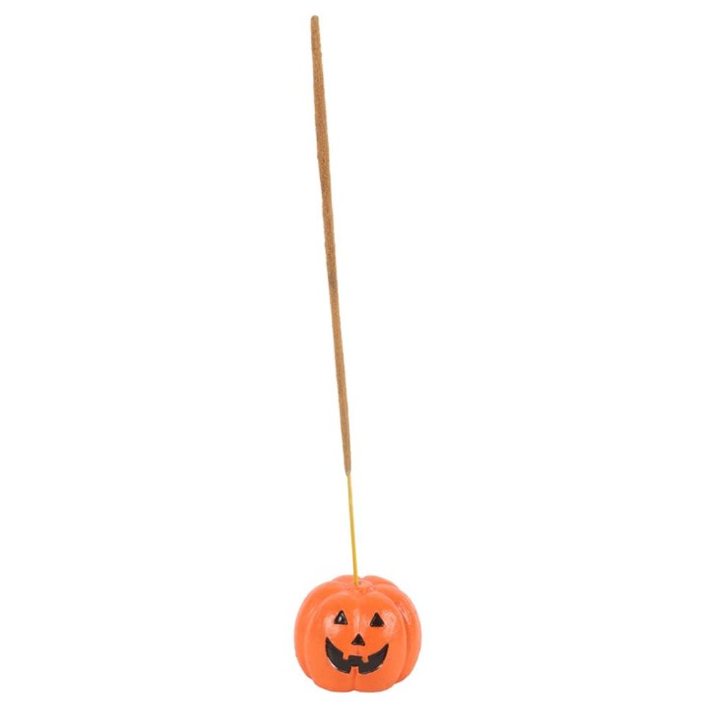 ORANGE PUMPKIN INCENSE STICK HOLDER