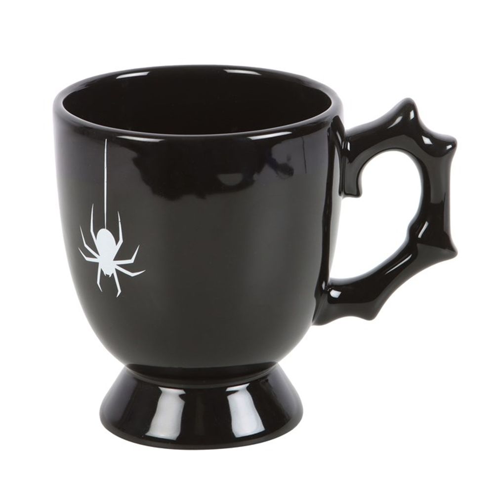 Eleanoras BLACK SPIDER TEACUP Mugs