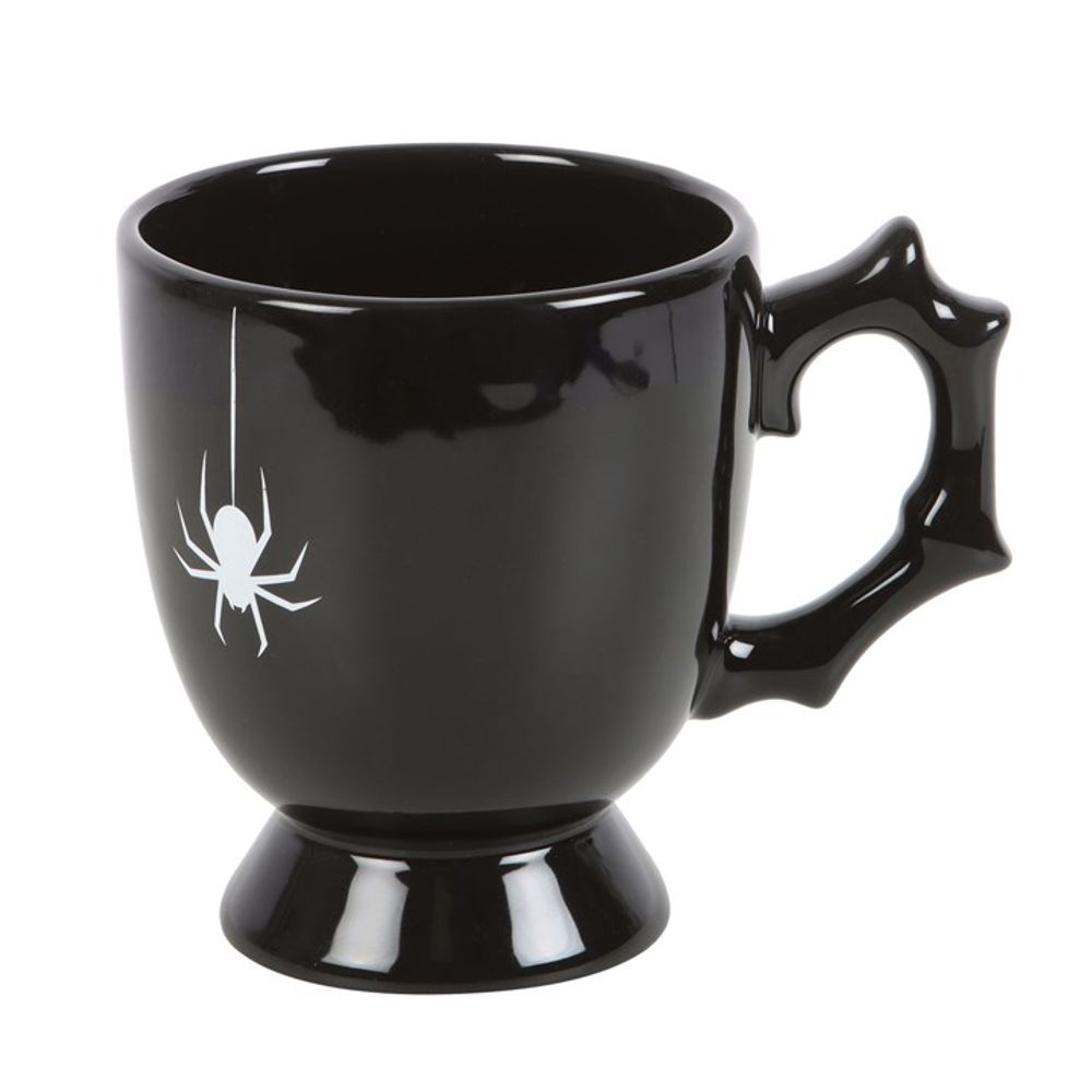 Eleanoras Black Spider Teacup Mugs